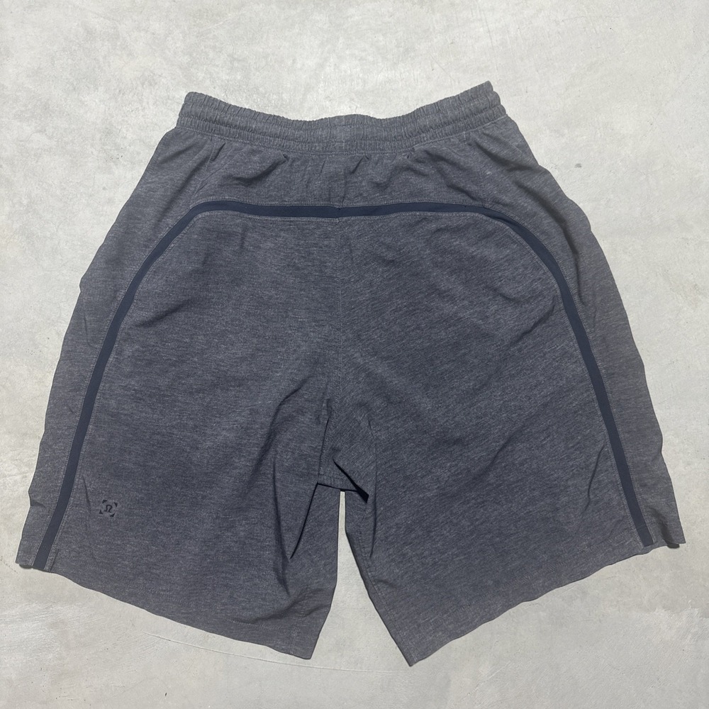 Lululemon Pace Breaker Short 9" Men's SZ Small Gray Running Shorts Gym Workout